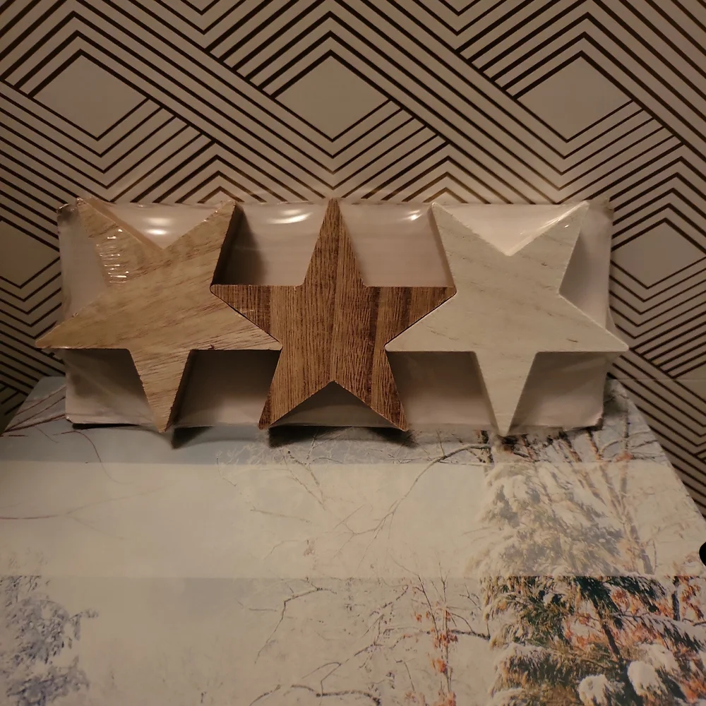 Target bullseye tiered tray stars